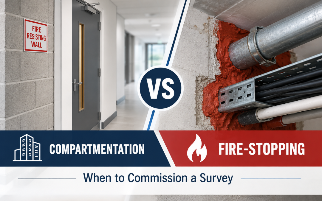 Compartmentation vs Fire-Stopping: When to Commission a Survey
